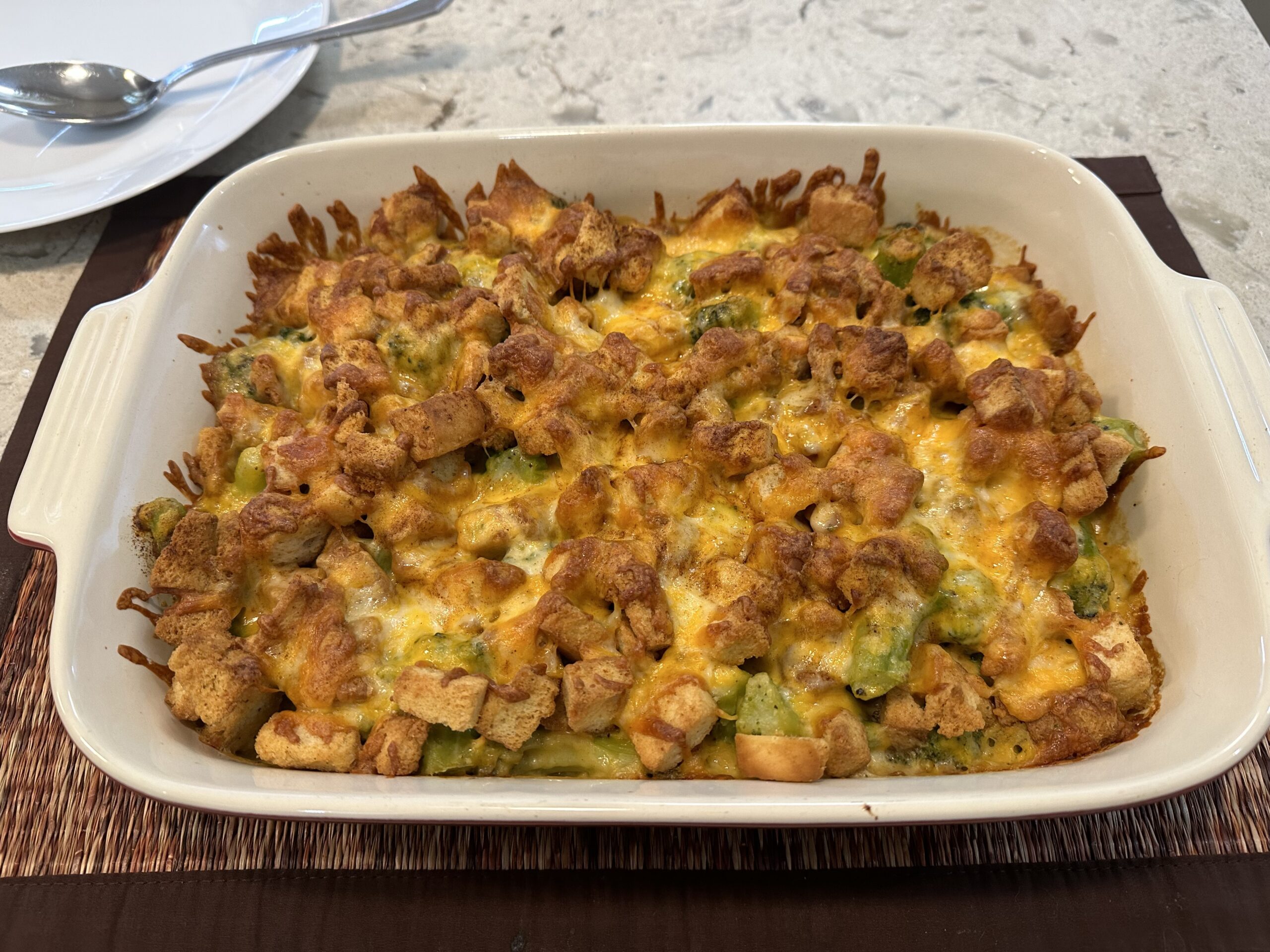 Cheese Broccoli Casserole ( A Vegetarian Recipe ) | Relish Delish