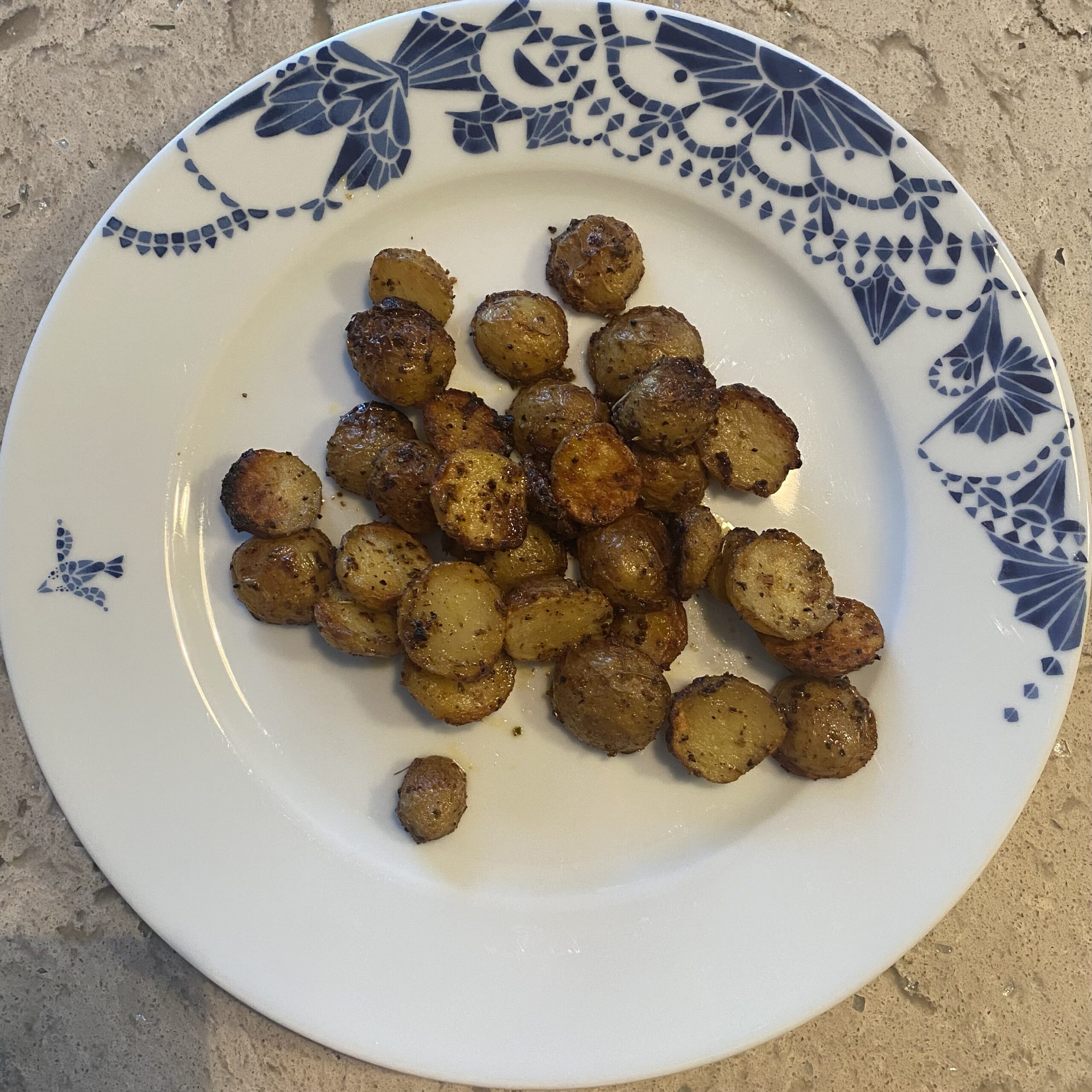 Roasted Baby Potatoes With Garlic And Herbs | Relish Delish