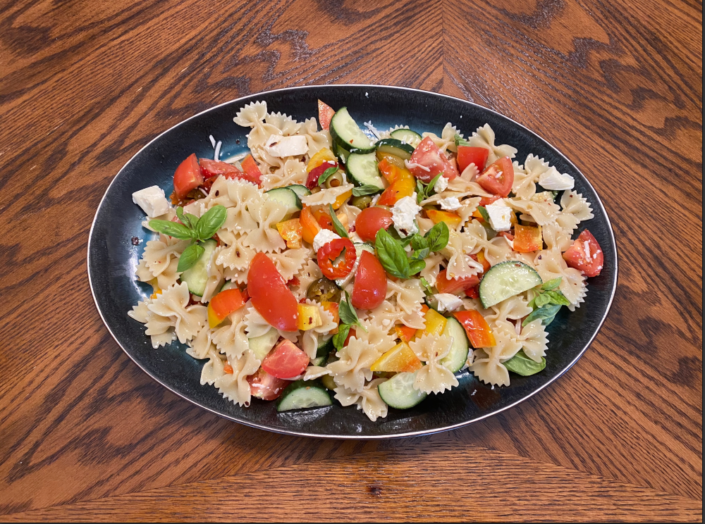 Mediterranean Bow Tie Pasta Salad | Relish Delish