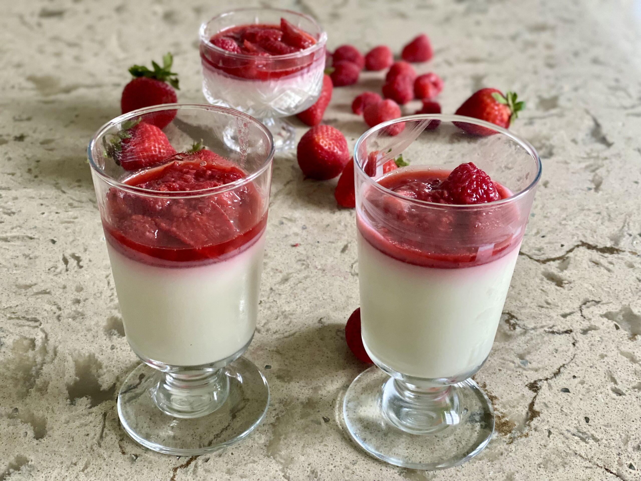 Classic Panna Cotta Recipe With Fresh Berry Sauce | Relish Delish