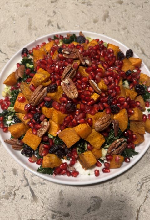 Festive Sweet Potato Salad